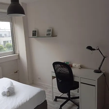 Lit Double Pour 1 A 2 Pers En Colocation Privat bolig